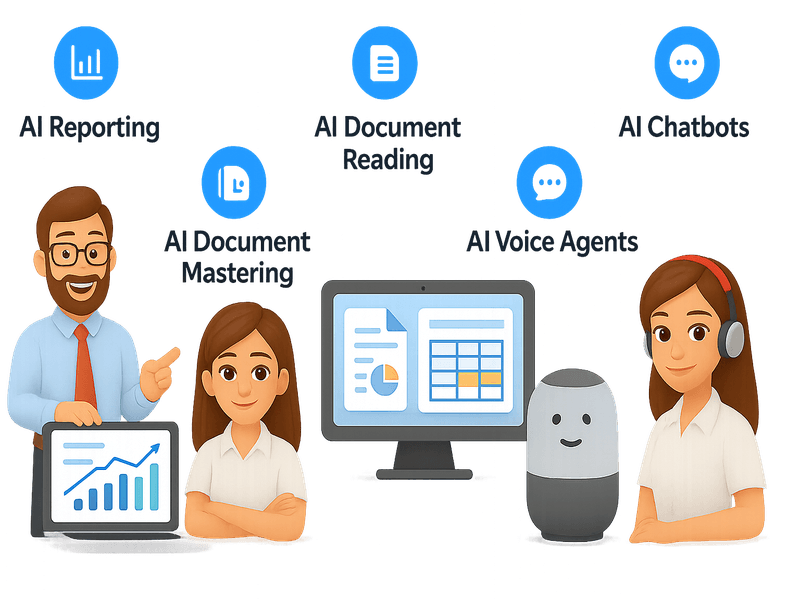 AI.DECE platform dashboard